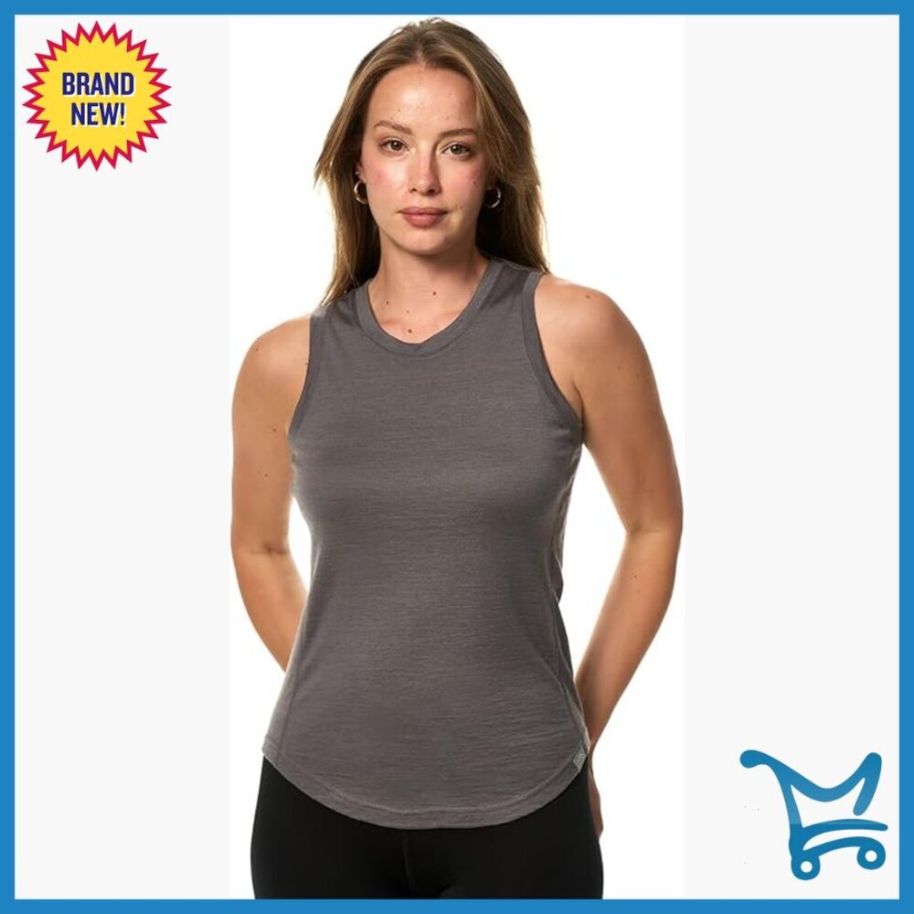 Merino Wool Tank Top Base Layer Moisture Wicking Anti-Odor Activewear